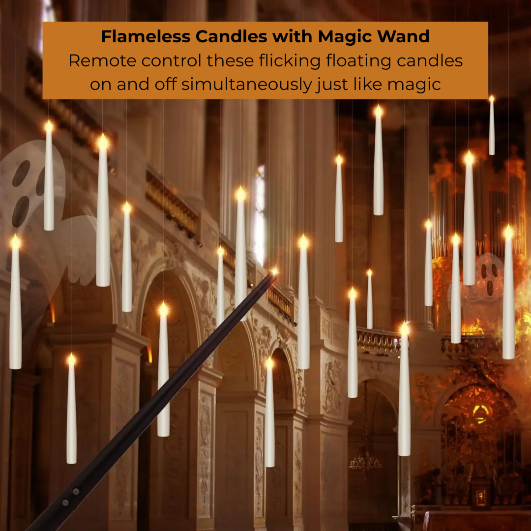 EnchantGlow™ | Floating Candle Set
