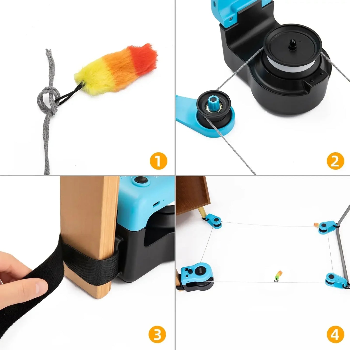 ZoomieTrack - Running Cat Toy