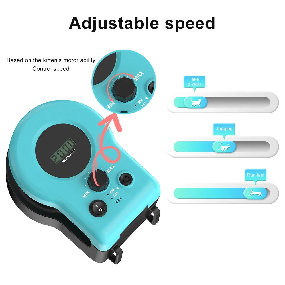 ZoomieTrack - Running Cat Toy