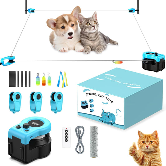 ZoomieTrack - Running Cat Toy
