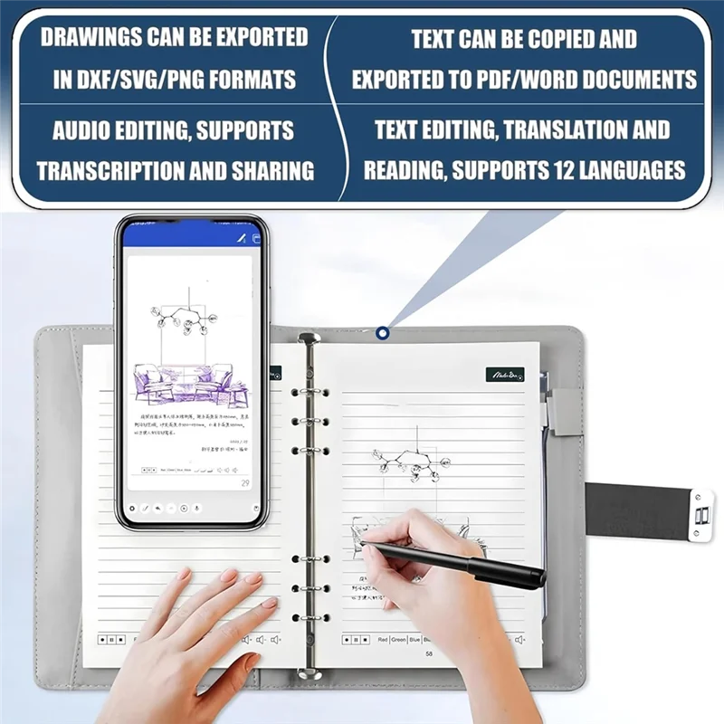 TRACE Synced Paper to Digital Notebook